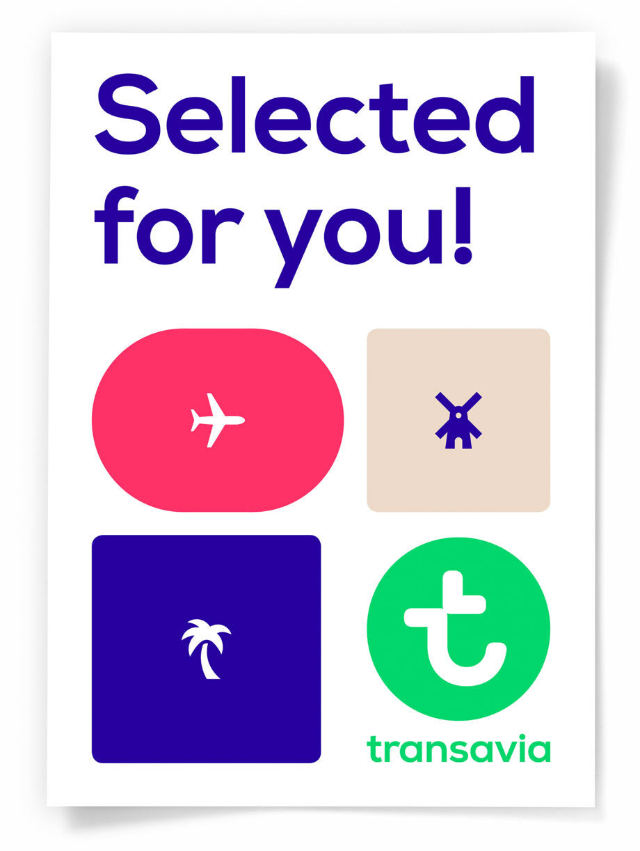 #Transavia branding Selected for You by #StudioDumbar. Custom icons by #Dutchicon. #icondesign www.dutchicon.com