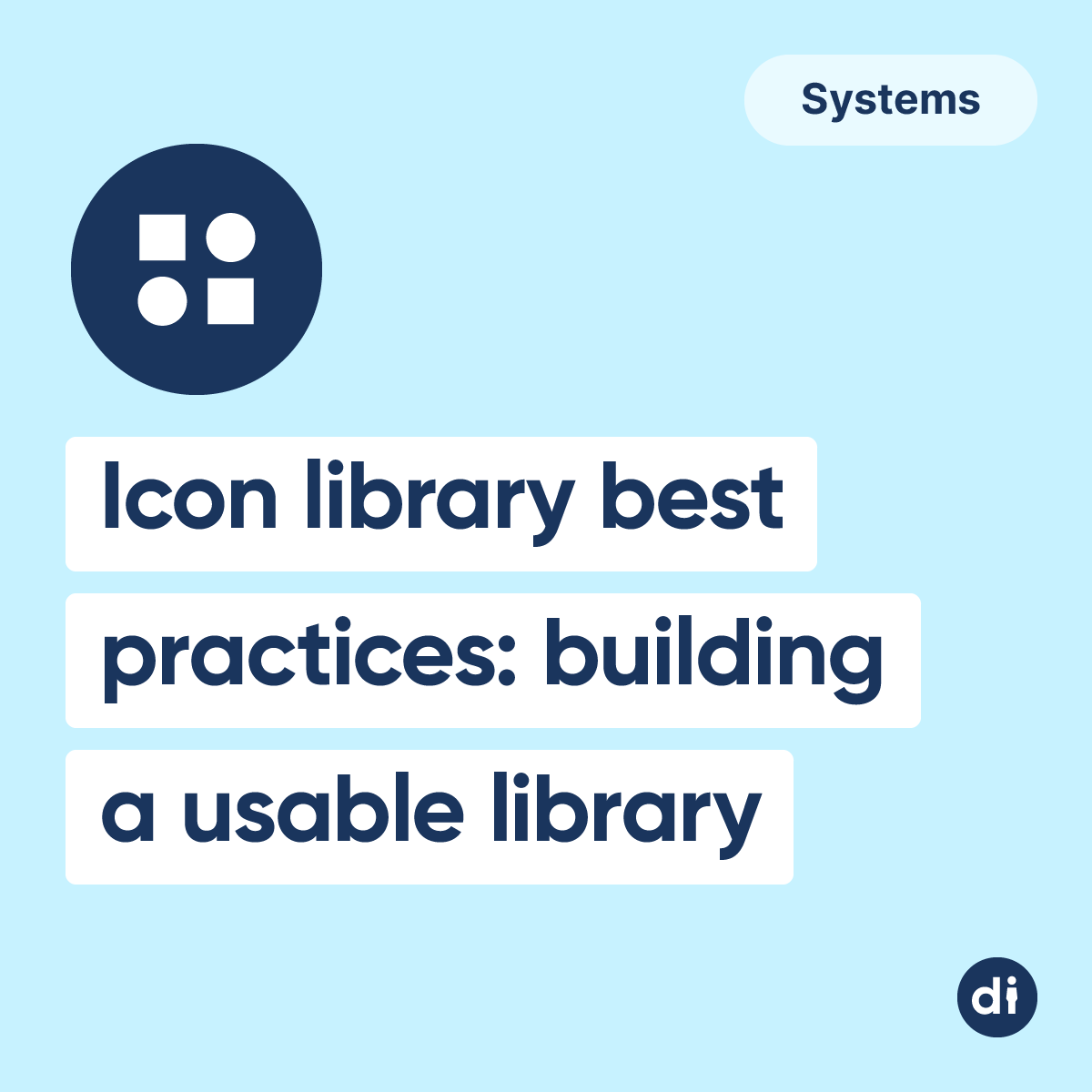 Icon library best practices: building a usable library - Dutchicon
