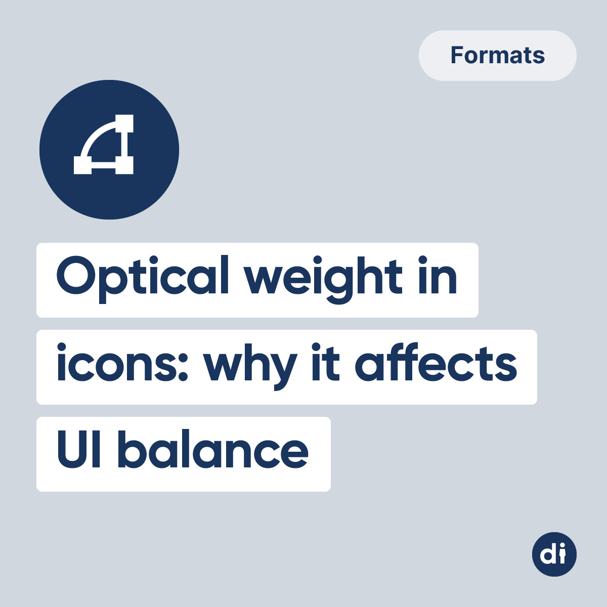 Optical weight in icons: why it affects UI balance - Dutchicon